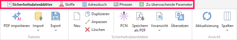 Registerkarten