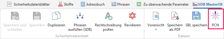 PCN-Schaltfläche