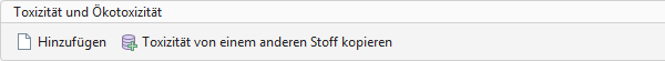 Toxizität und Ökotoxizität