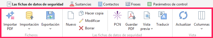 Botón Nuevo