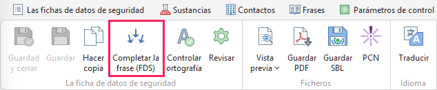 Completar automáticamente los textos