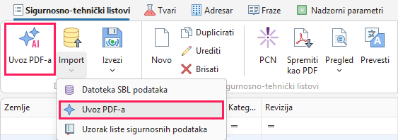 Gumb AI import