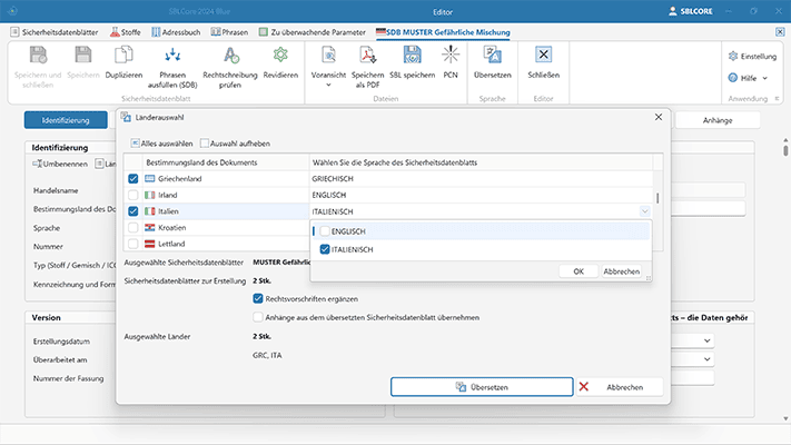 Übersetzungen und Phrasen