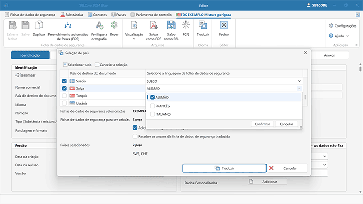 Traduções e frases