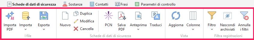 Pulsante Nuovo