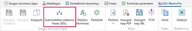 Frazių užpildymas