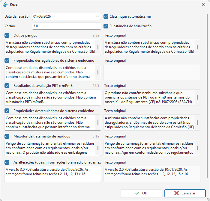 Atualização automática