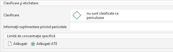 Clasificare și etichetare