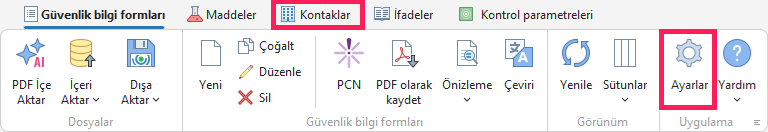 Seçenekler